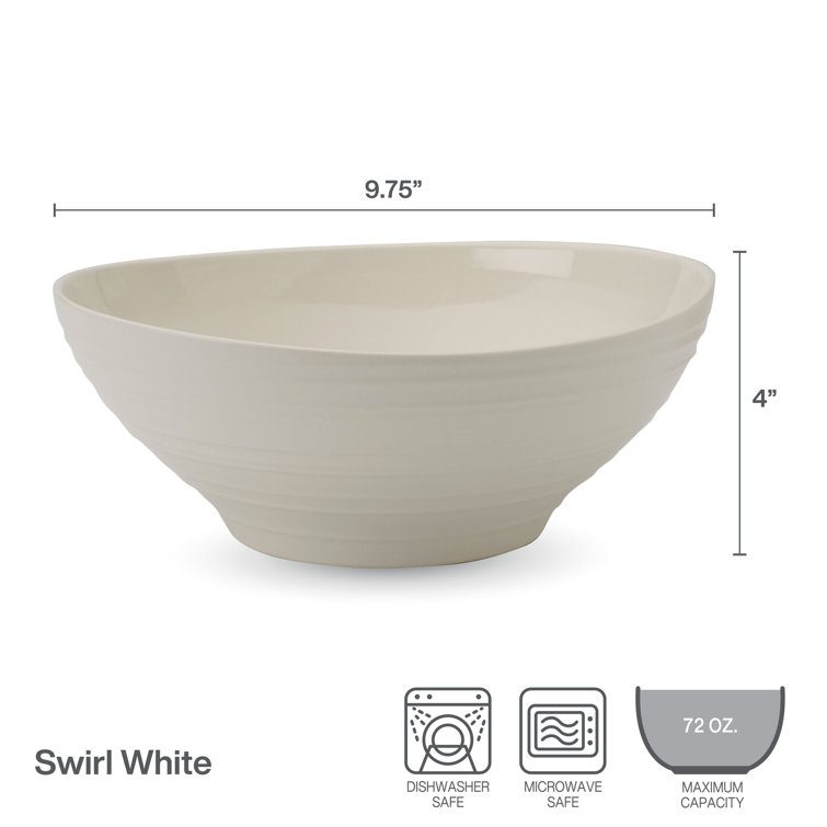 Mikasa swirl outlet bowl